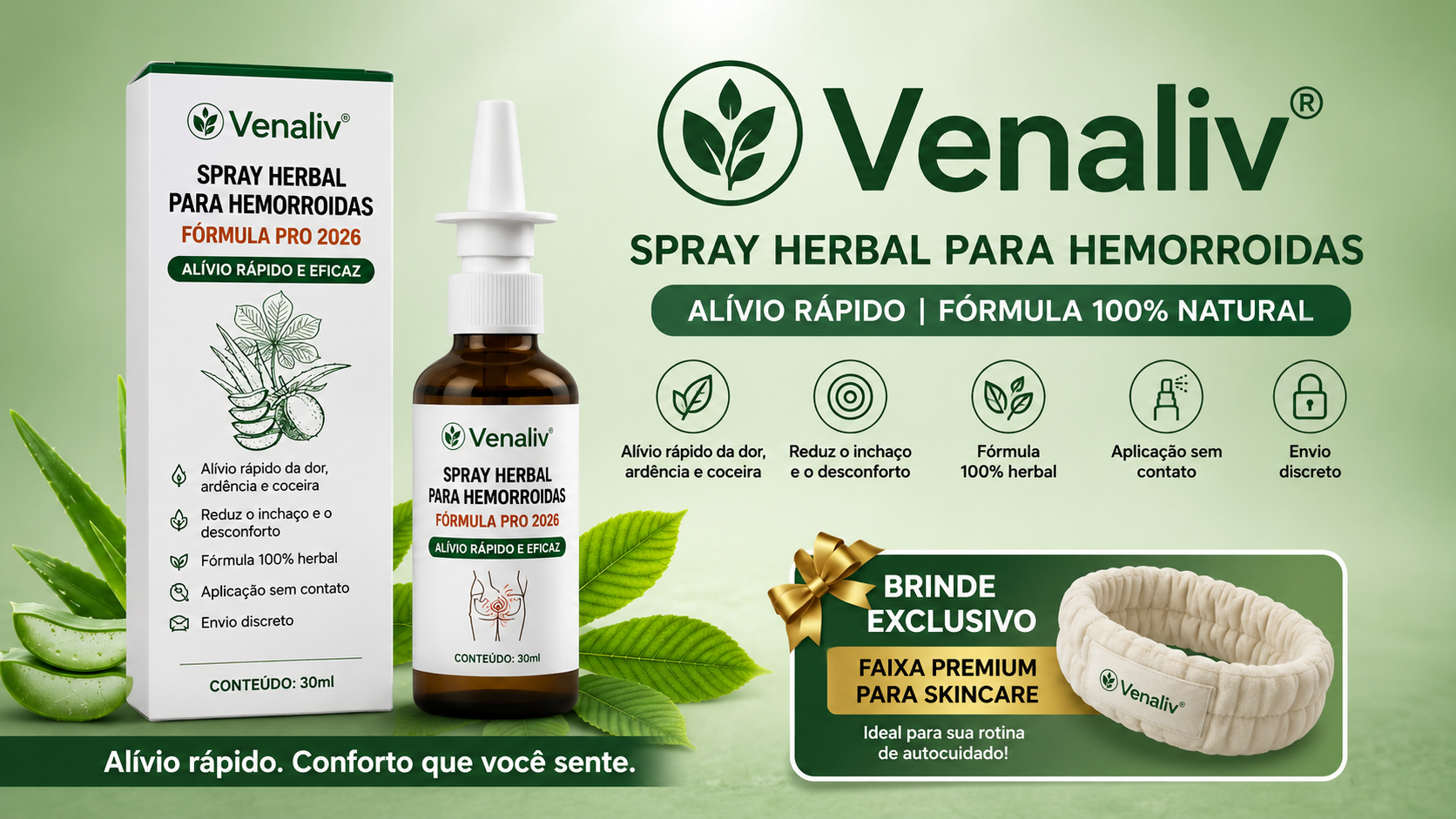 Vantagens do spray herbal em relação às pomadas
